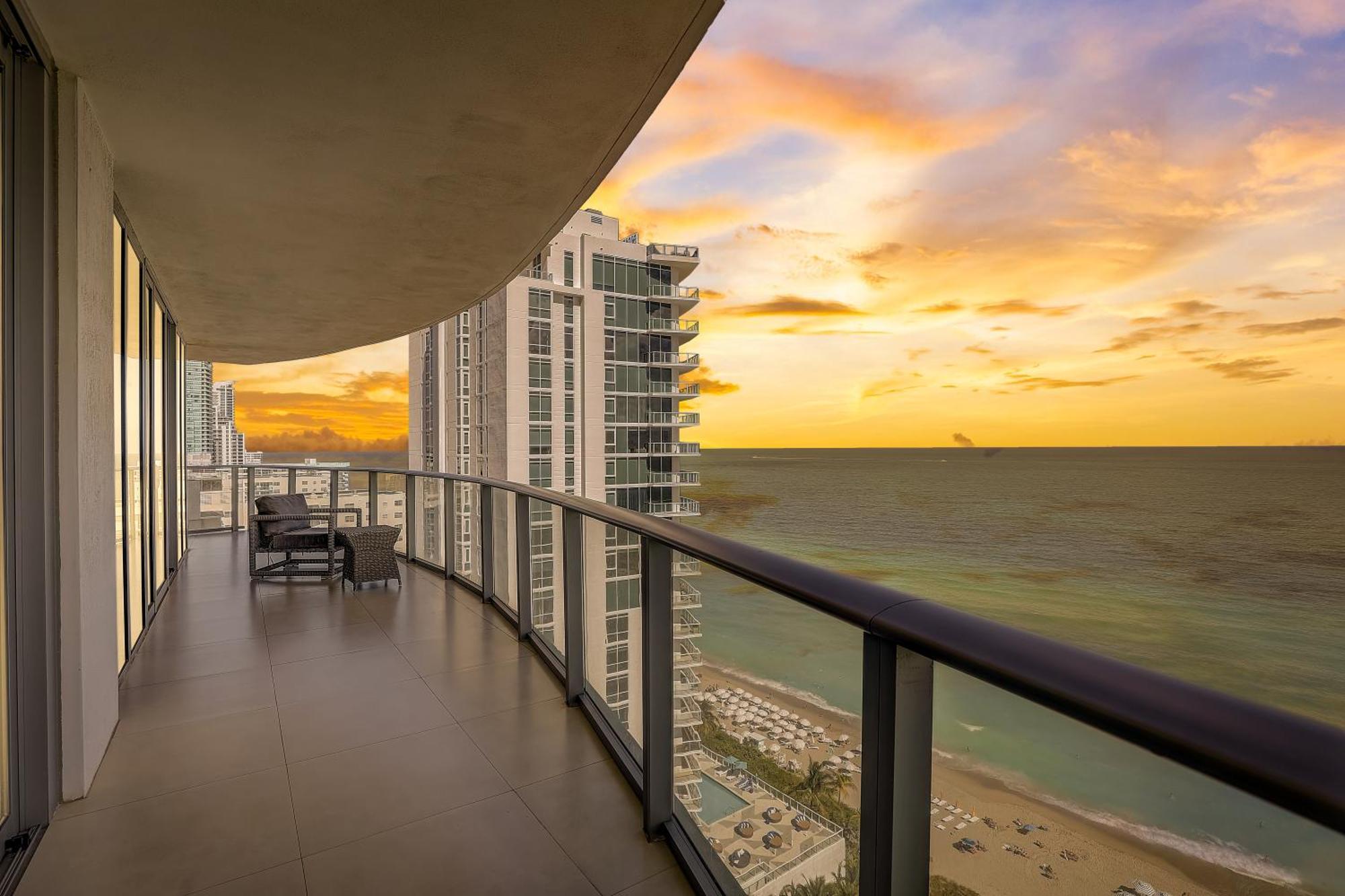 1502 - Stunning Ocean View At The Beach Hollywood Exterior foto